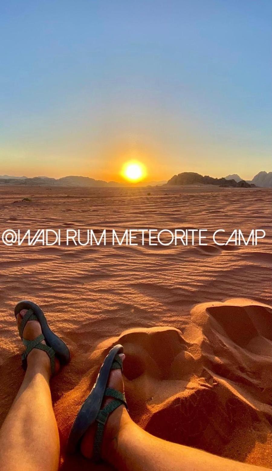 Wadi Rum Meteorite Camp Bagian luar foto