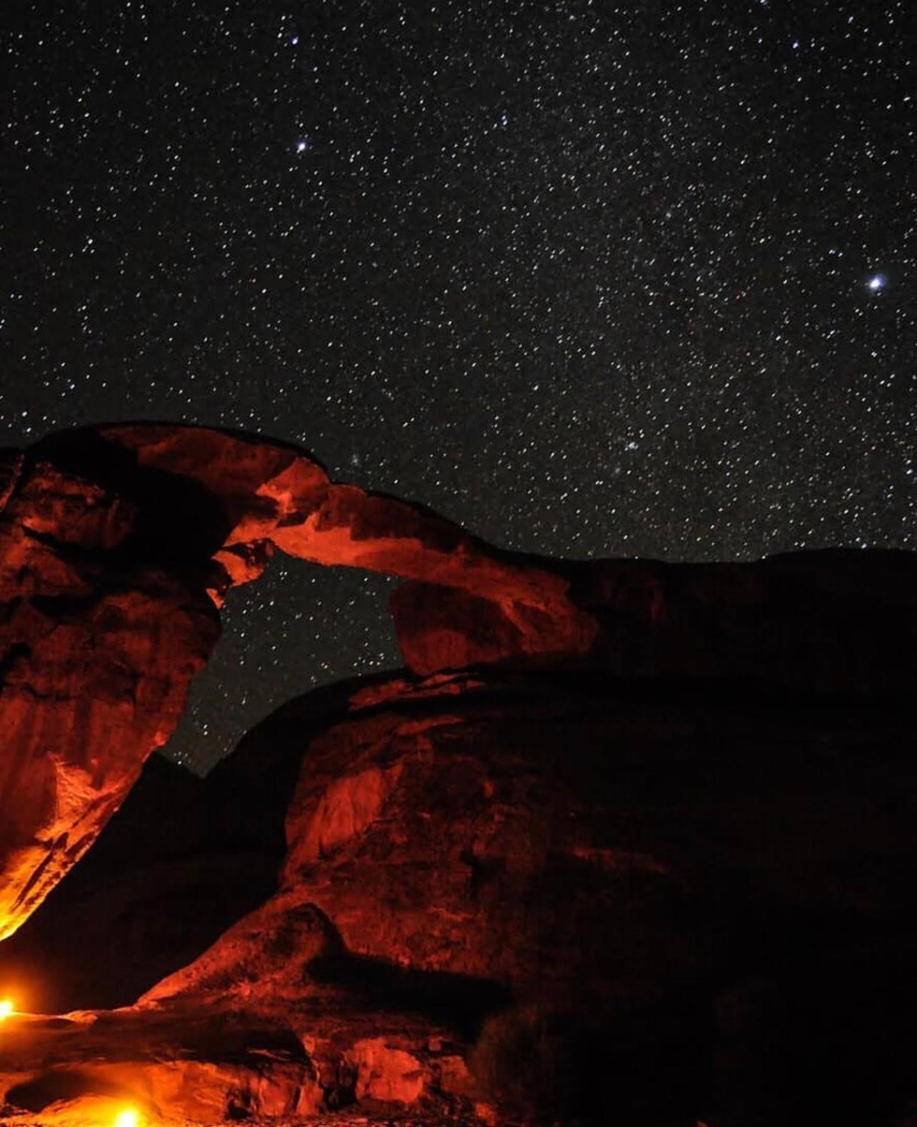 Wadi Rum Meteorite Camp Bagian luar foto